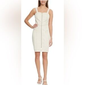 NWT-Denim Sweetheart Bustier Dress Gloria Vanderbilt x Christian Siriano SZ 10